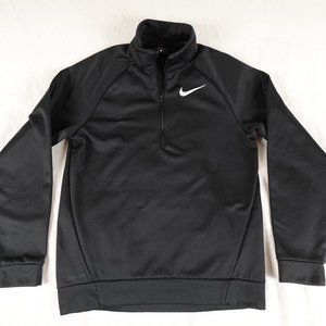 Nike Dry Fit Training Jacket Adult Small Embroidered Swoosh 1/4 Zip Pullover